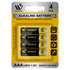 Alkaline AAA Battery Cells - 4 Pcs | WBM WORLD